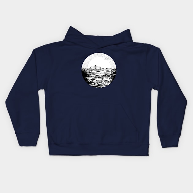 Abandoned to the Sun Kids Hoodie by ECMazur